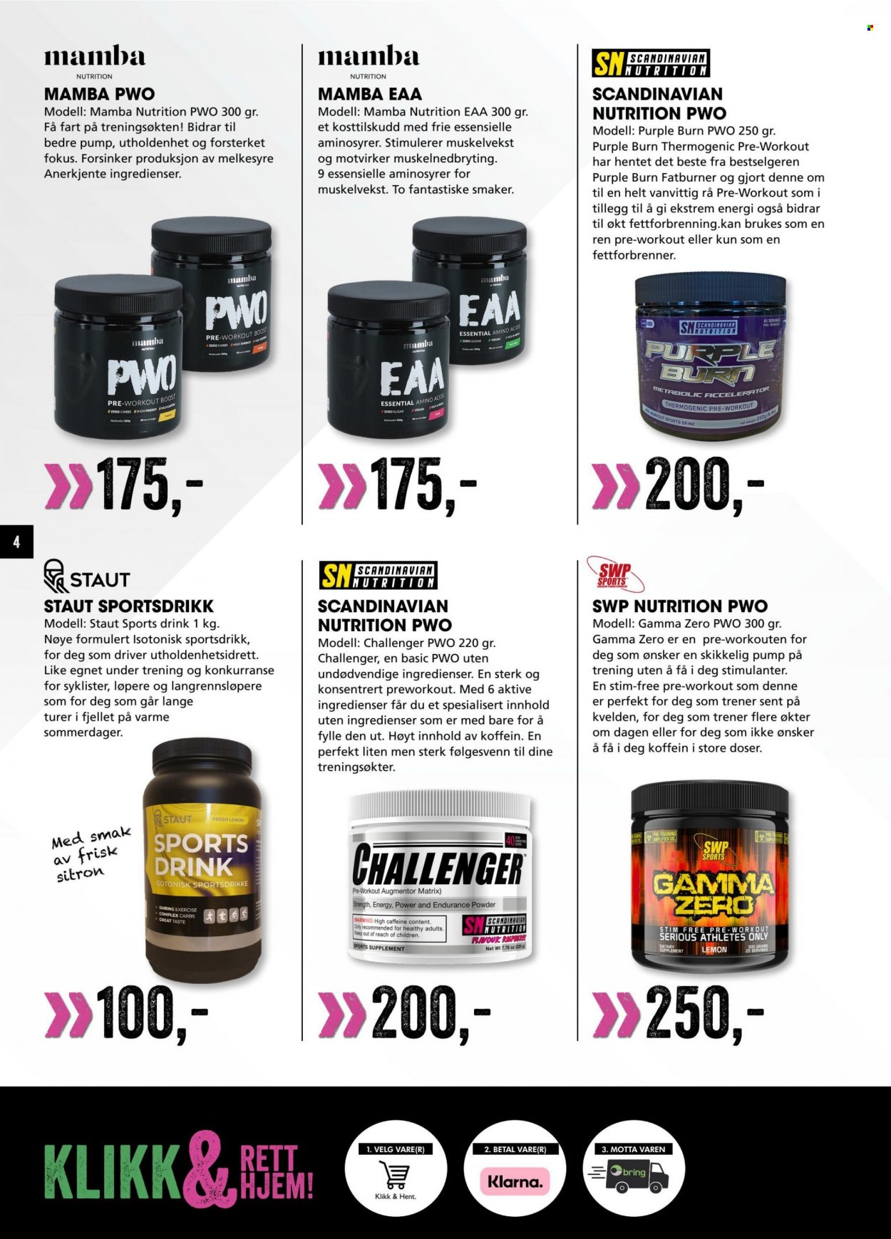 Kundeavis Sport Outlet - Produkter fra tilbudsaviser - powder, vegan, sitron. Side 4.