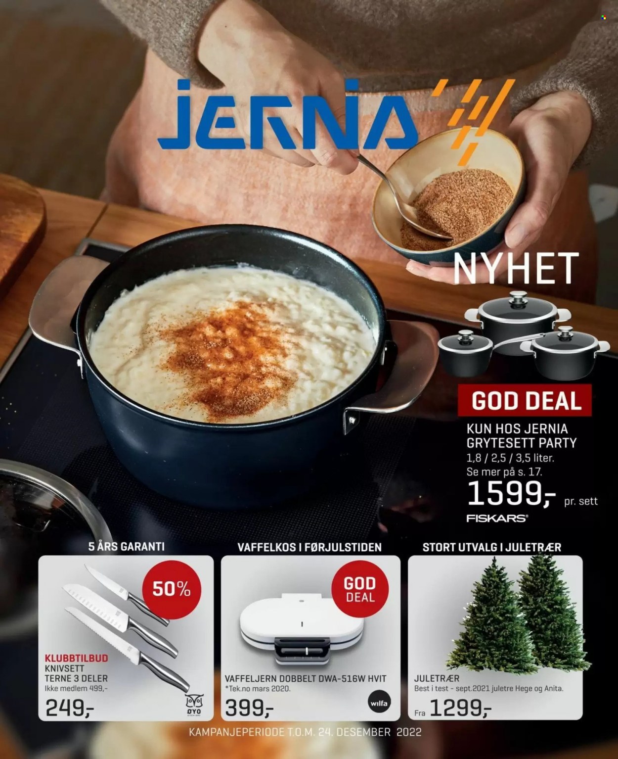 Jernia -kundeavis  - 07.11.2022 - 24.12.2022. Side 1.