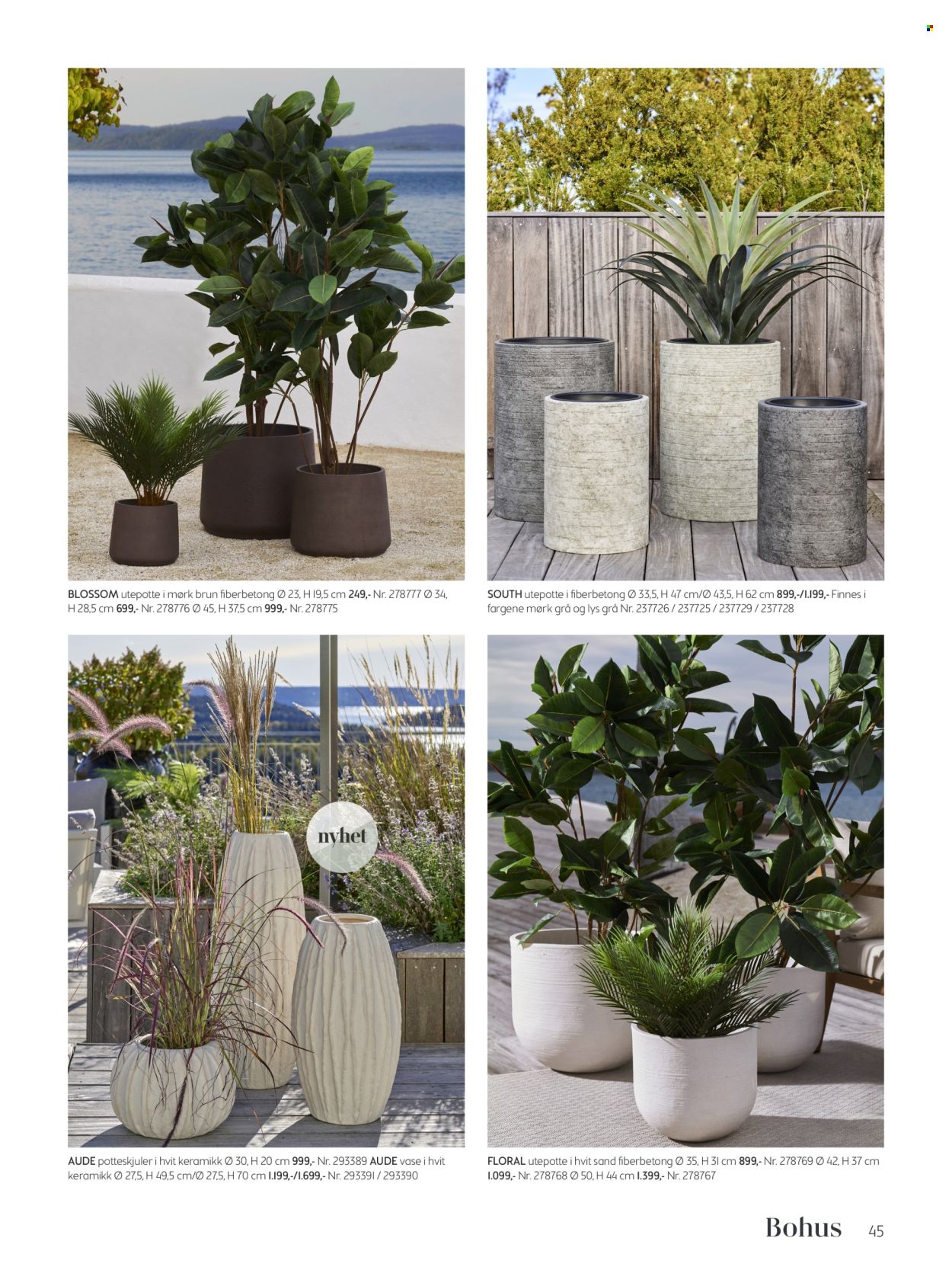 thumbnail - Kundeavis Bohus - Produkter fra tilbudsaviser - vase. Side 45.