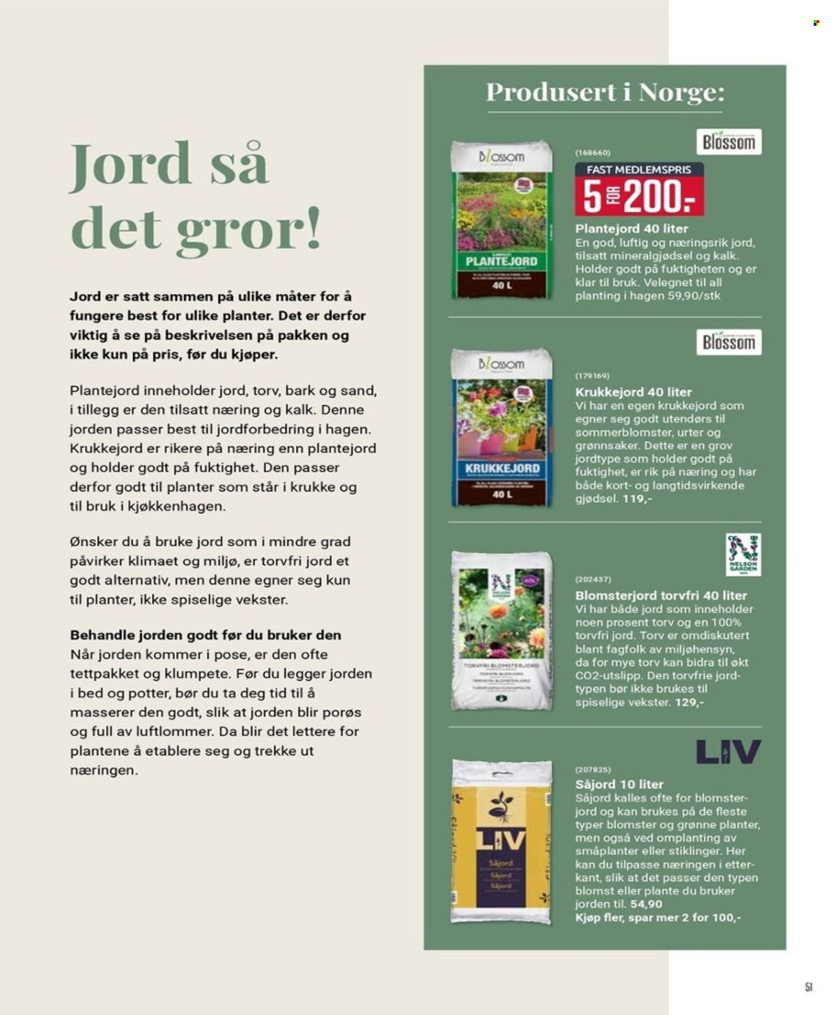 thumbnail - Kundeavis Europris - Produkter fra tilbudsaviser - kan, glase, planter, blomster. Side 46.