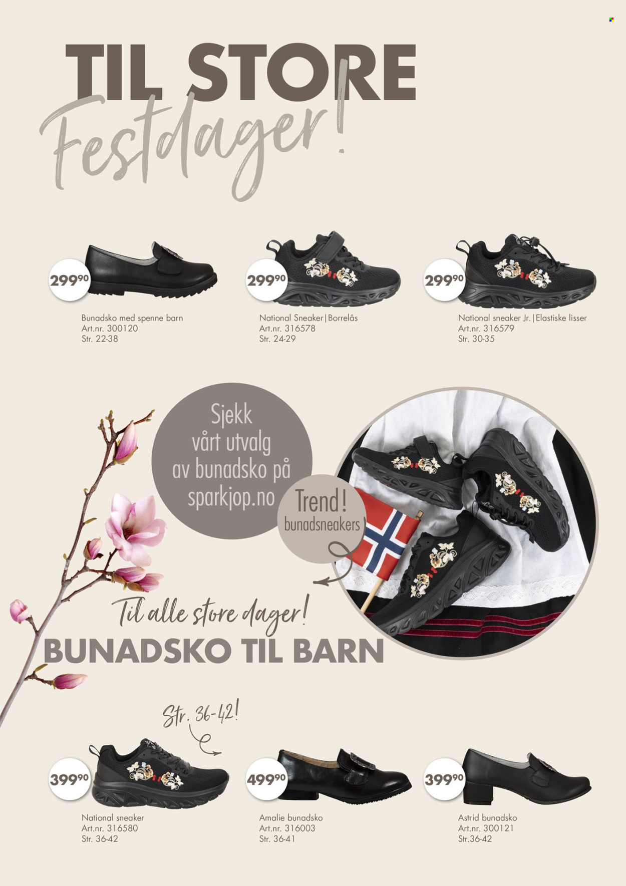 Kundeavis Sparkjøp. Side 1
