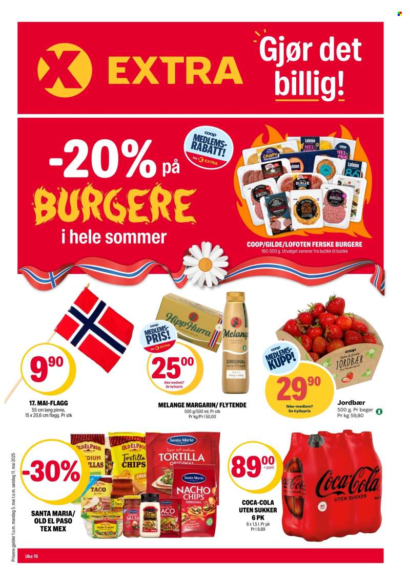 Kundeavis Coop Extra - 5.5.2025 - 11.5.2025.