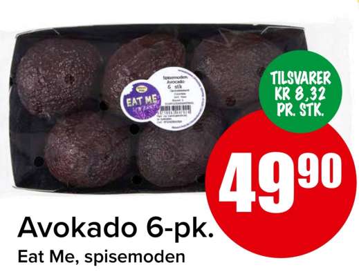 Avokado 6-pk.