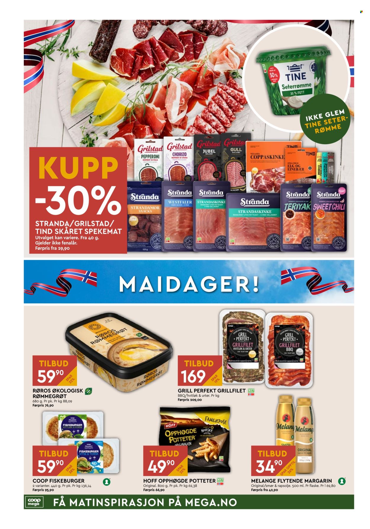 Kundeavis Coop Mega - 5.5.2025 - 10.5.2025. Side 1