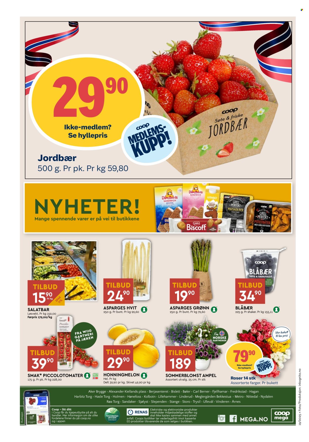 Kundeavis Coop Mega - 5.5.2025 - 10.5.2025. Side 1