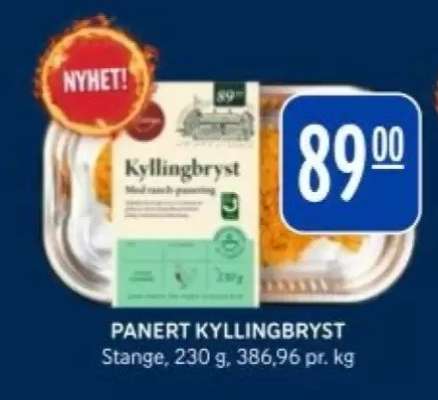 Panert Kyllingbryst
