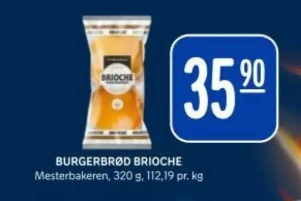BURGERBRØD BRIOCHE