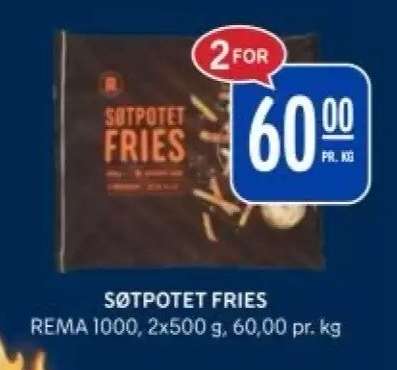 Søtpotet Fries
