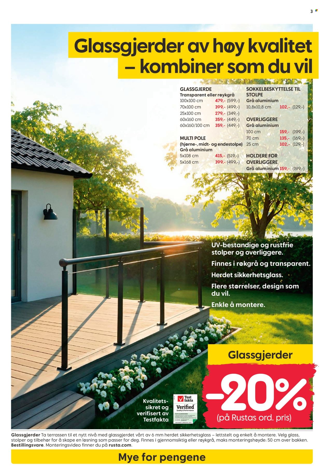 Kundeavis Rusta - 5.5.2025 - 10.5.2025. Side 1