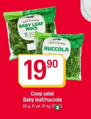 Coop salat Baby leaf/ruccola