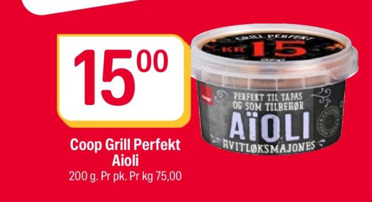 Coop Grill Perfekt Aioli
