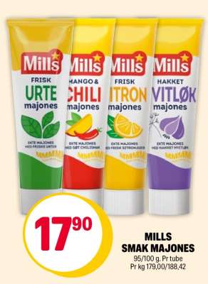 MILLS SMAK MAJONES