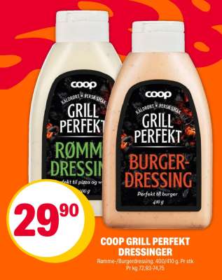 COOP GRILL PERFEKT DRESSINGER
