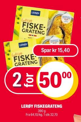 LERØY FISKEGRATENG