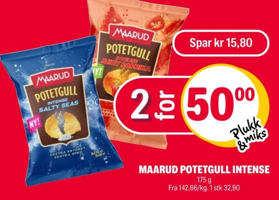 MAARUD POTETGULL INTENSE