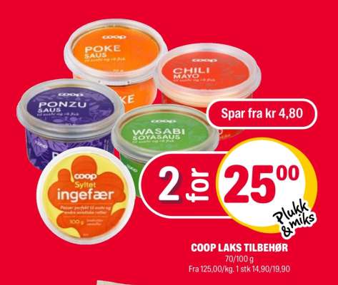 COOP LAKS TILBEHØR