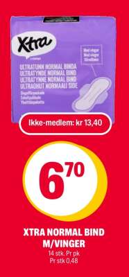 XTRA NORMAL BIND M/VINGER