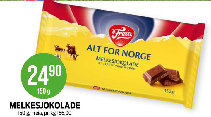 Melkesjokolade