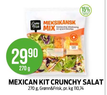 MEXICAN KIT CRUNCHY SALAT