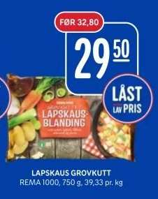 LAPSKAUS GROVKUTT