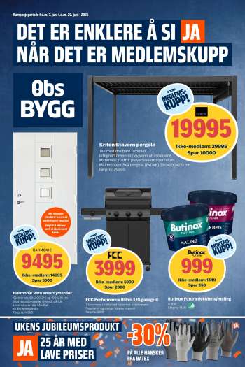 Kundeavis Coop Obs BYGG - 7.6.2026 - 20.6.2026.