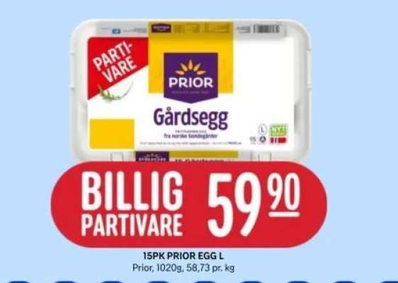 15PK PRIOR EGG L