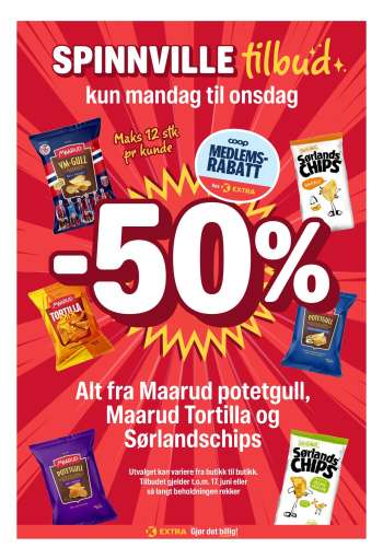 Kundeavis Coop Extra - 15.6.2026 - 21.6.2026.