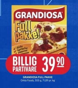 GRANDIOSA FULL PAKKE
