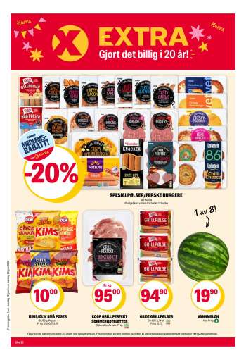 Kundeavis Coop Extra - 22.6.2026 - 28.6.2026.