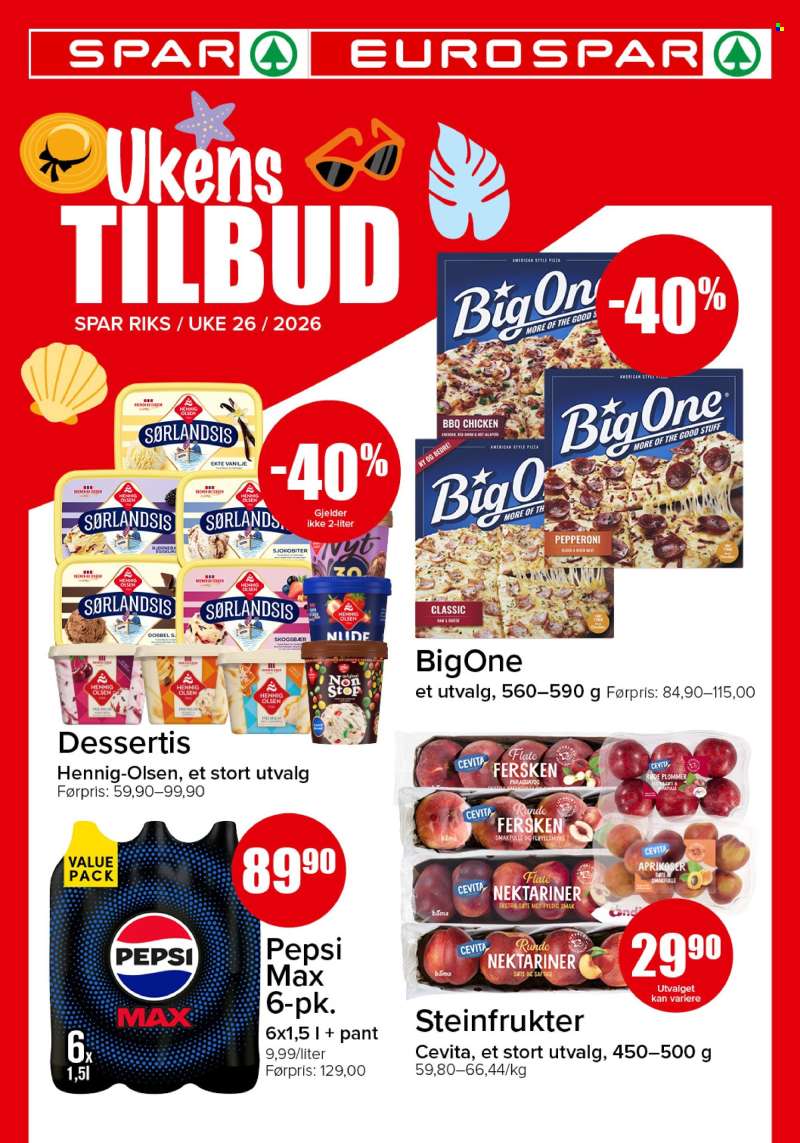 Kundeavis SPAR - 22.6.2026 - 28.6.2026.