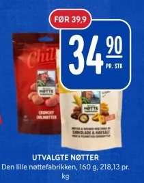 UTVALGTE NØTTER