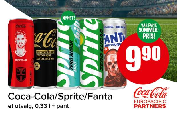 Coca-Cola/Sprite/Fanta