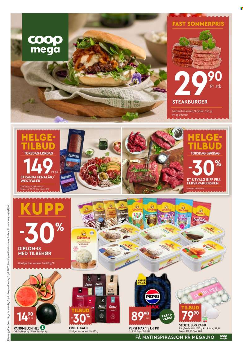 Kundeavis Coop Mega - 6.7.2026 - 11.7.2026.