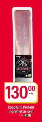 Coop Grill Perfekt indrefilet av svin