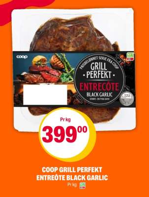 COOP GRILL PERFEKT ENTRECÔTE BLACK GARLIC