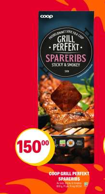 Coop Grill Perfekt spareribs