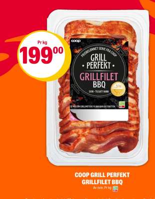 COOP GRILL PERFEKT GRILLFILET BBQ