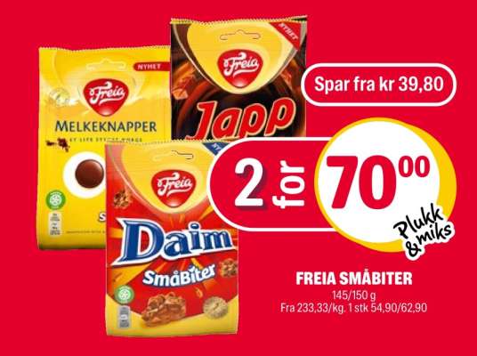 FREIA SMÅBITER