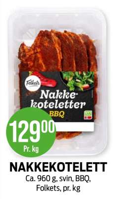 NAKKEKOTELETT
