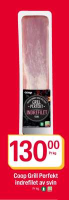 Coop Grill Perfekt indrefilet av svin