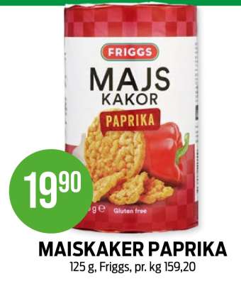 MAISKAKER PAPRIKA