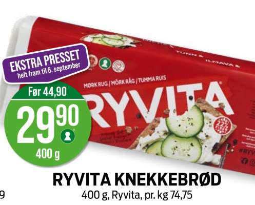 RYVITA KNEKKEBRØD