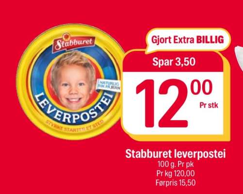 Stabburet Leverpostei