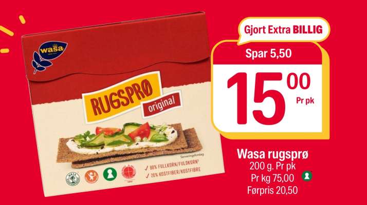 Wasa rugsprø