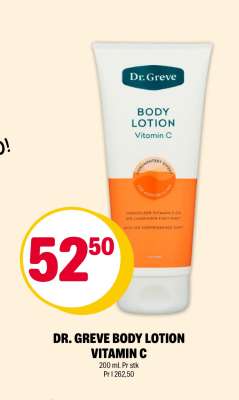 DR. GREVE BODY LOTION VITAMIN C
