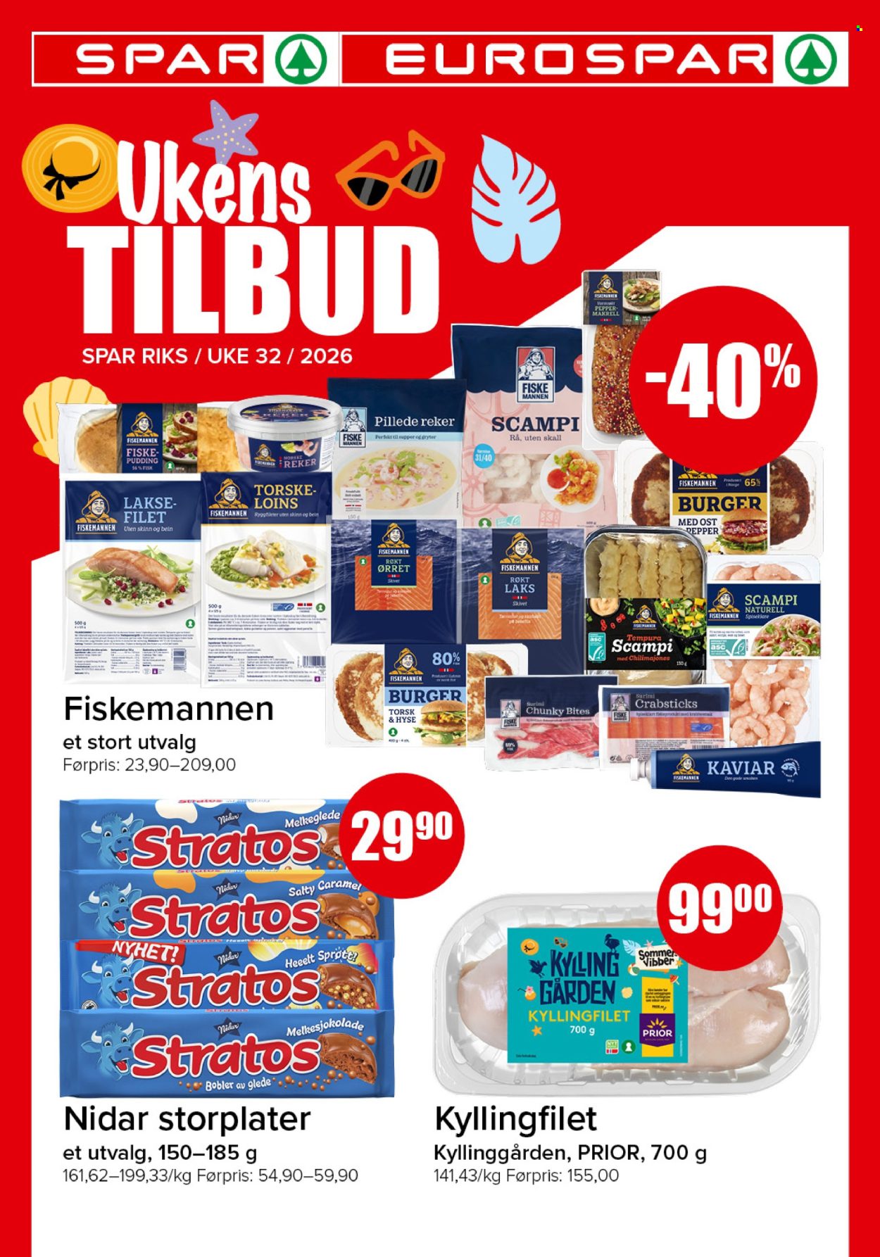 Kundeavis SPAR - 3.8.2026 - 9.8.2026. Side 1