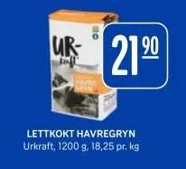 Lettkokt Havregryn
