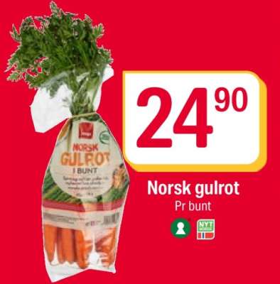 Norsk gulrot