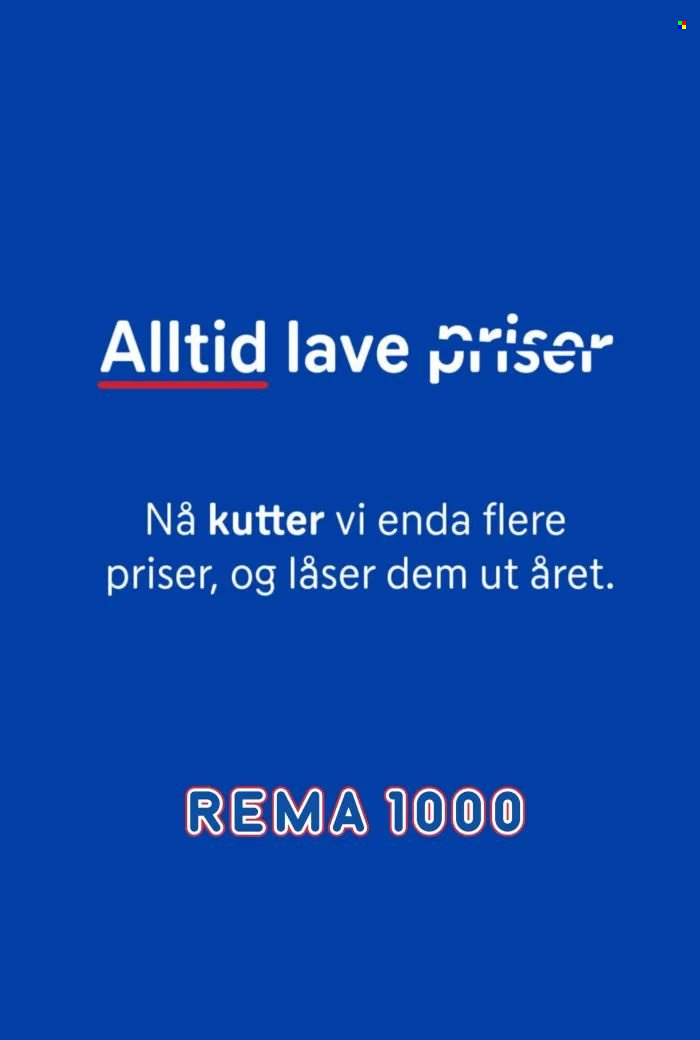 Kundeavis Rema 1000 - 17.8.2026 - 29.8.2026. Side 1