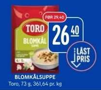 BLOMKÅLSUPPE